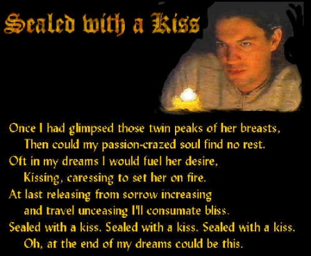 Derek de Lint as Abelard - Sealed With a Kiss Lyrics